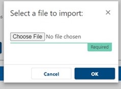 myVTax file select import